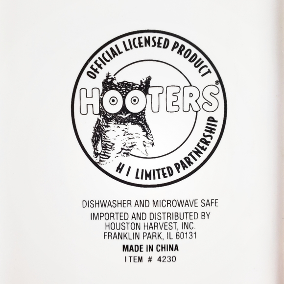 Hooters 25th Anniversary Owl Serving Dish/Plate - Picture 4 of 5